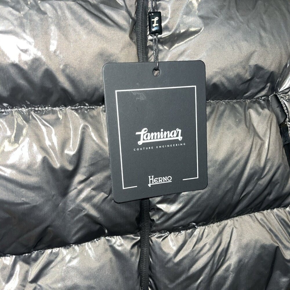 Herno Laminar Down Water Repellent Puffer Jacket Coat US 4 IT 40 Small S New - Picture 8 of 11